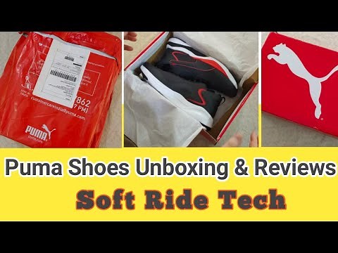 Puma Softride Rift Tech shoes Unboxing and Reviews | PUMA