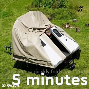 125K views · 2.3K reactions | This foldable solar-powered trailer...