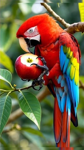 RARE Macaw Bird Eating an Apple 🍎 | Amazing Nature Moments \\#Shorts{"simpleText":"Sign in"}{"simpleText":"Sign in"}{"runs":[{"text":"Save"}]}Want to watch this again later?Chroma, cut to creation{"simpleText":"Personalized"}{"simpleText":"None"}{"runs":[{"text":"Unsubscribe"}]}Chroma, cut to creation?Chroma, cut to creation?7:07{"content":"4 Ever Green","styleRuns":[{"startIndex":12,"styleRunExtensions":{"styleRunColorMapExtension":{"colorMap":[{"key":"USER_INTERFACE_THEME_DARK","value":428937