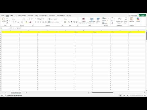 Veri analizi için Excel Nasıl Hazırlanır ?