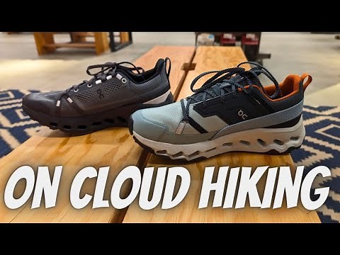 On Cloudsurfer Trail vs On Cloudhorizon Waterproof Trail Shoe Try On And Comparison