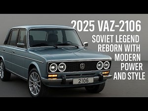 2025 VAZ-2106 – Soviet Legend Reborn with Modern Power and Style