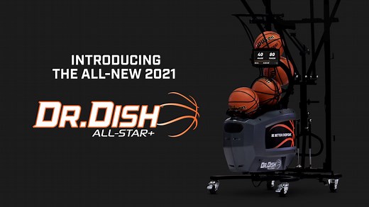 Dr. Dish All-Star+ Basketball Shooting Machine | Dr. Dish Basketball