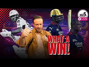 RCB Almost Through to Playoffs! 👽 #360LIVE