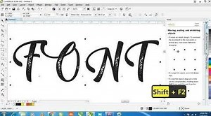 How to install font in coreldraw
