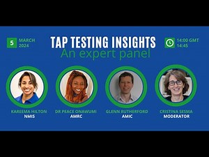 Tap Testing Insights from an expert panel