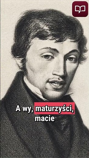 Mickiewicz: „Czucie i wiara silniej mówi do mnie." | Klasycy Mówią #03