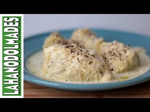 YiaYia's Greek Recipes | Stuffed Cabbage | Lahanodolmades .