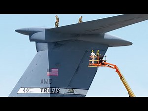 Inside the Crazy Repairing Process of US Air Force Largest Aircraft