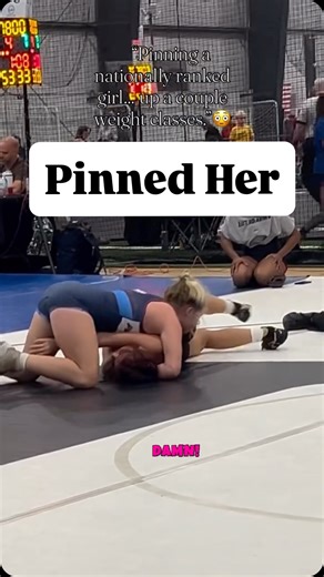 Combat Girls on Instagram: "Female Wrestling Pin #wrestling"