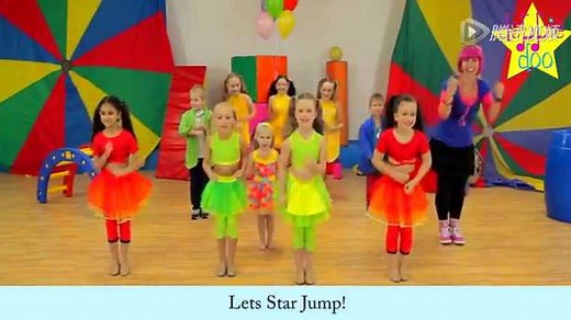 Let's Star Jump! - Dance Song For Children
