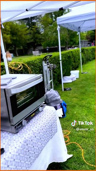 #vevor commerical convection oven, and it’s perfect for baking all kinds of yummy foods - 19Qt/21L capacity, Less oil&fat#vevorkitchen #vevordiyproject #food #oven via@milaspuffs