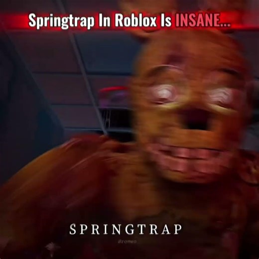 Springtrap In Roblox Is INSANE... (Bite By Night)
