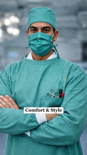 Operating Theater Gown Green | Hospital PPE Essential #shortsfeed