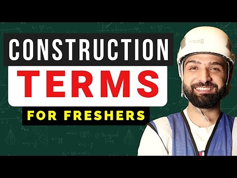 Basic Construction Terms that you MUST know (27 Terms in 14 Minutes)