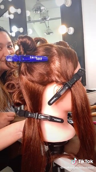 How to Create Pin Curls with UNIX Curling Iron
