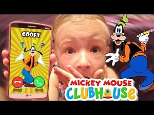 Calling Goofy in Real Life *OMG* He Answered!!! Calling Disney Characters