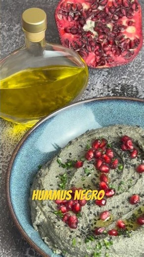 Hummus negro. #recetas #recetasfaciles #recipe #hummus #hummusrecipe #hummuslover #hummusdip #dips