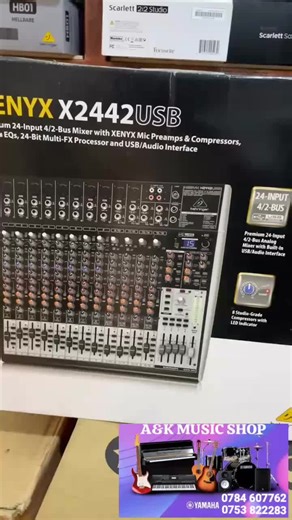 Yamaha 24 Channels Mixer Review and Features