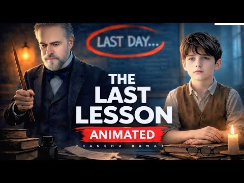 The Last Lesson Class 12th | English Chapter 1 | Animated | Flamingo book | Full Explanation |