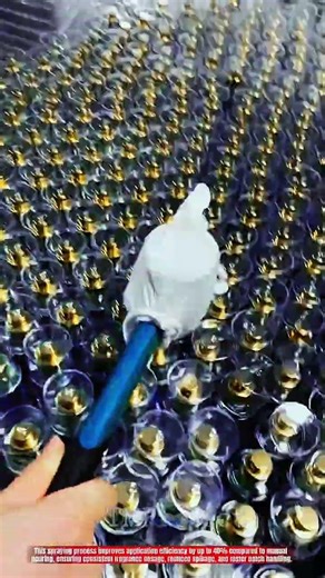 Innovative Perfume Bottle Spraying Process : Best Uniform Fragrance Application
