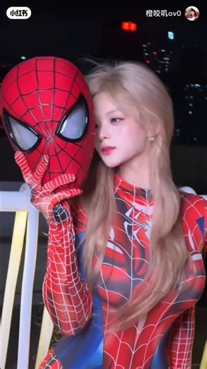 🕷️ Spider-Girl in Action! ❤️‍🔥 | The Ultimate Spider-Man Transformation 🕸️ #trending #shorts #viral