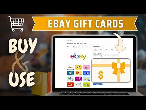 How to Buy and Use eBay Gift Cards