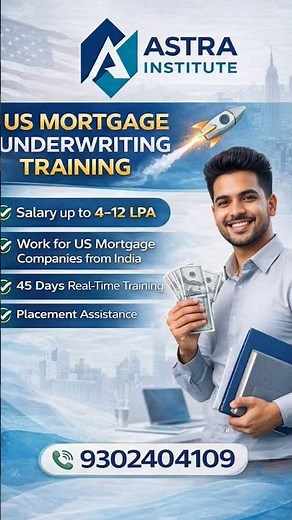 us mortgage underwriting training and placement support #mortgagetech #jobsearch#residentialmortgage
