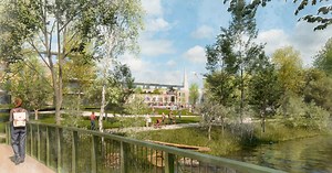 Riverside park planned for town as council declares housing crisis