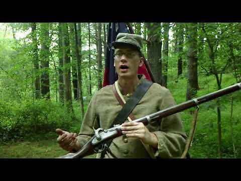 The 1861 Springfield Rifled Musket.