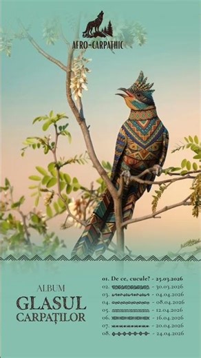 Primul album Afro-Carpathic de adăugat în playlist “Glasul Carpaților” ❤️ #glasulcarpatilor