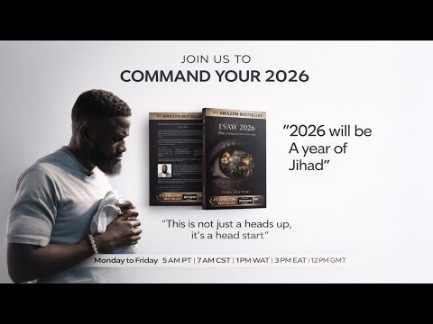 2026 WILL BE A YEAR OF JIHAD | COMMAND YOUR MORNING | March 6, 2026
