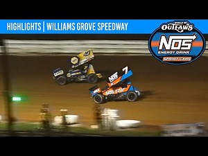 World of Outlaws NOS Energy Drink Sprint Cars | Williams Grove Make-Up | Sep. 30, 2023 | HIGHLIGHTS