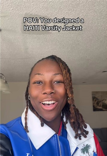 Haitian Varsity Jacket Design Showcase