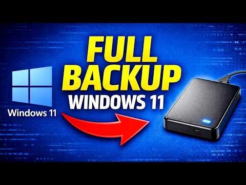 Backup Windows 11 to External HDD or SSD – Step by Step Method