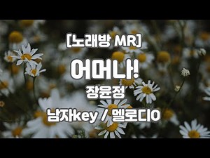 [DJ노래방/멜로디O] 장윤정 - 어머나! MR (F 남자key) / 하다지MR