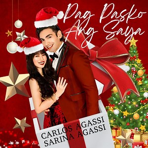 Pag Pasko Ang Saya ( official music video ) carlos agassi & sarina Agassi | Carlos Agassi
