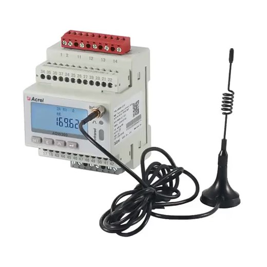 Acrel CT Connected Power Meter ADW300W/K Three Phase Din Rail Energy Meter with DI DO Function