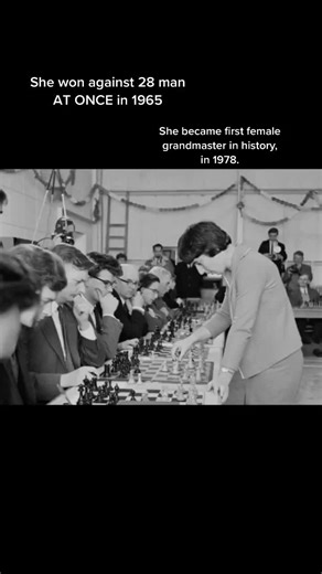 Greatest chees player. Georgian woman who became first female grandmaster in history. #nonagaprindashvili #netflix #queensgambit #chess #FYP