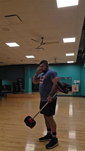 5 Sets of Front Overhead Raises for Fitness