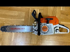 Stihl MS 400 C-M Unboxing 4kw-5,4 hp | Stihl 400 C-M World's first chainsaw with magnesium piston