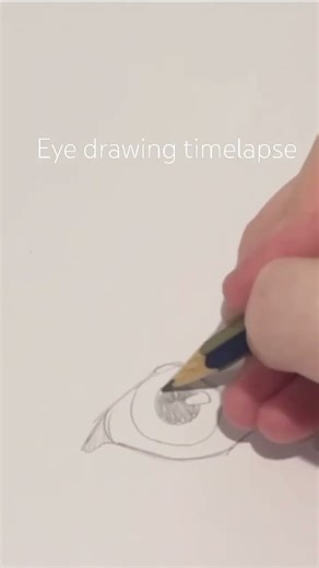 Eye drawing timelapse
