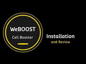 WeBoost Multiroom Cell Signal Booster...Installation & Review
