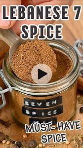 Lebanese 7 spice - the most versatile spice mix! Use in your favorite Middle Eastern recipes. https://www.alphafoodie.com/lebanese-7-spice-blend-sabaa-baharat/ #7spices #spicemix #spiceblend | AlphaFoodie | Facebook
