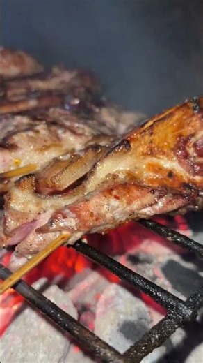 the roasting process of a chicken that is very delicious when cooked properly