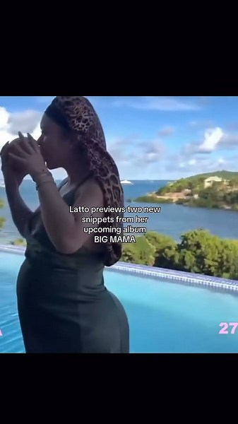 Latto with two new snippets from her new album "Big Mama" 👀 #shorts #latto