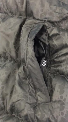 DIOR OBLIQUE SLEEVELESS DOWN JACKET #review #shorts From Supkicks