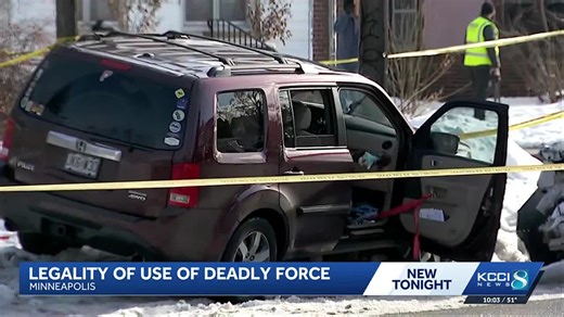 When does a vehicle become a deadly weapon? Iowa attorney weighs in on ICE shooting