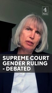 182K views · 1.3K reactions | As the UK Supreme Court ruled that 'a woman is someone born biologically female', Barrister Samantha Kane explains why she's against the ruling. #uk #news #transrights #womensrights #politics | Channel 4 News | Facebook