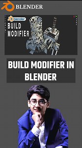 1.5K views · 21 reactions | Build Modifier in Blender Unleash the magic of the Build Modifier in Blender and watch your creations come to life piece by piece! #b3d #blender3d #buildmodifier #3danimation #cgi #3dmodeling #ahadanimates #blendercommunity #digitalart #animationtips #creativeworkflow | Ahad Animates | Facebook
